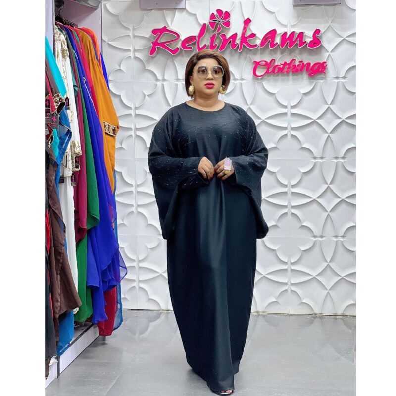Sparkle Stone-Embellished Abaya - Image 2